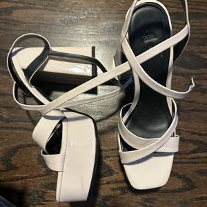 Zara sexy platform open toe heel sandal  (38)